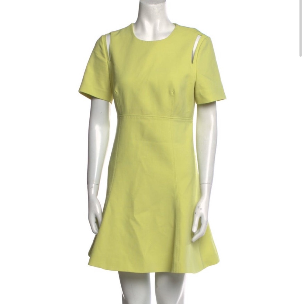 Cinq a Sept Crew Neck Short Sleeve Dress